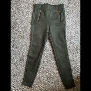 Faux Suede leggings